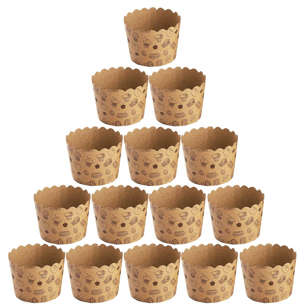 150pcs Baking Paper Cup Food Grade High Temp Resistant Disposable Cupcake Liners For Oven Wedding Party Muffin Cup Cake Holder