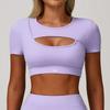 Oiob Sports Set Women False Two-Piece Suit Short Short sleeve T-shirt Top With Chest Pad Quick-Drying Feather Tennis Skirts