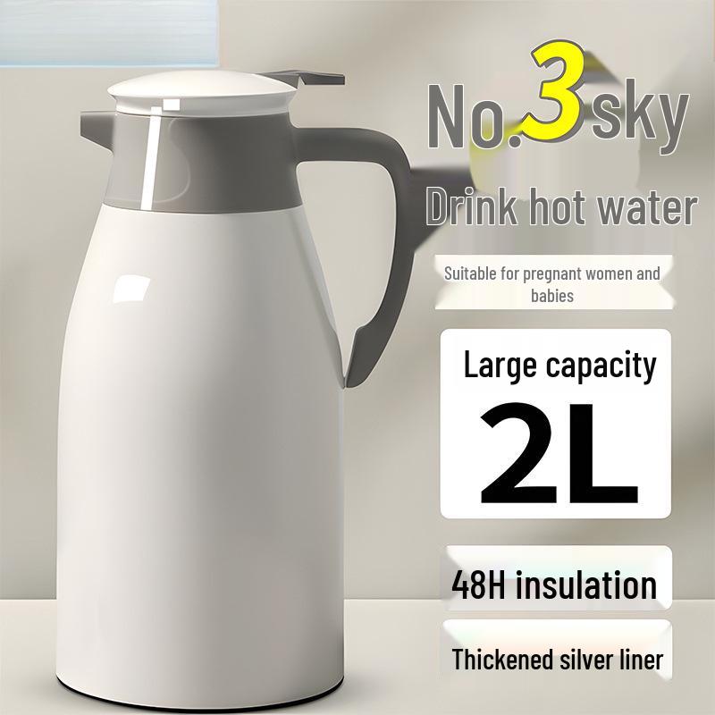 5L Große Kapazität Isolierte Glas-Thermosflasche