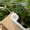 Maceta Transparente de Riego Automático para Plantas de Interior y Exterior Maceta de Plantación con Agujero de Drenaje Depósito Profundo Maceta para Hierbas y Flores con Cuerda de Mecha