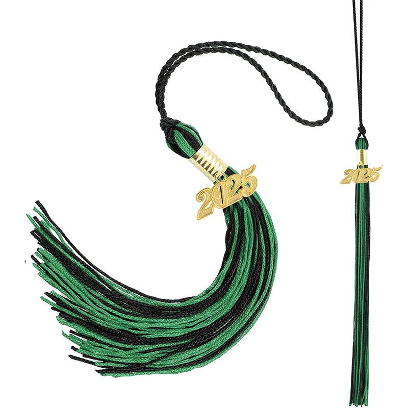 10Pcs Graduation Tassel with Date Mortarboard Tassel Fringe for Graduation Party Decorations Accesorios Graduation Hat Tassel