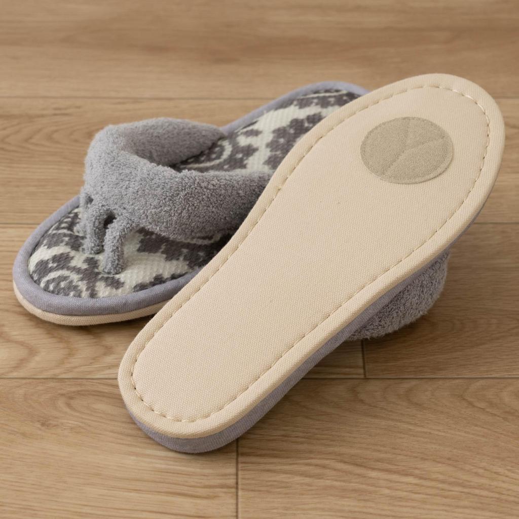 Senko Slippers Slippers 4720800 Gray [SDS] Five-Toe Approx. 22.5-24cm