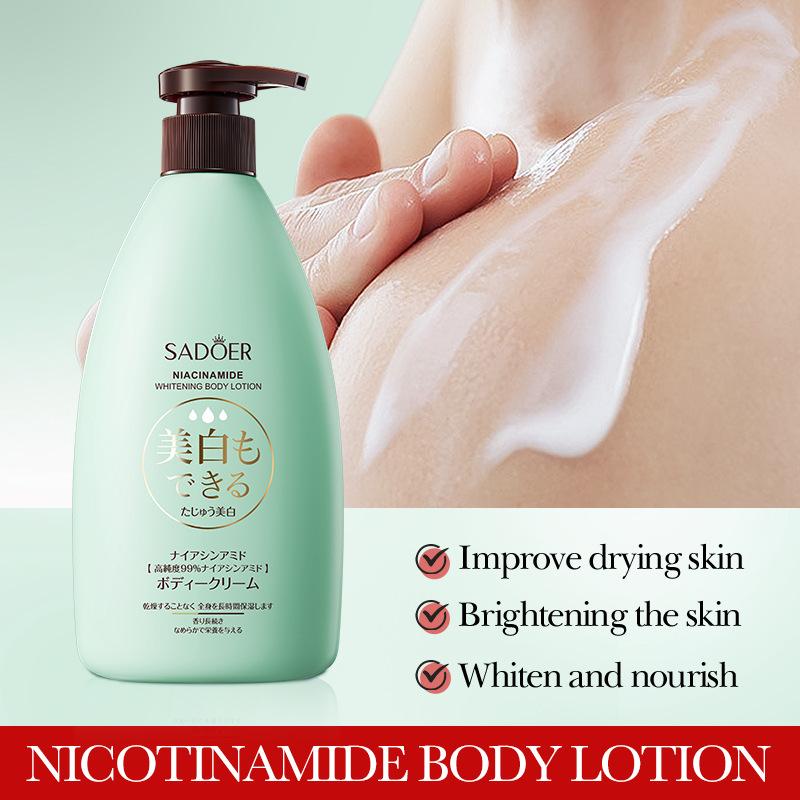 Niacinamide Whitening Body Lotion 500g Brightening Skin Body Cream Skin Care Products