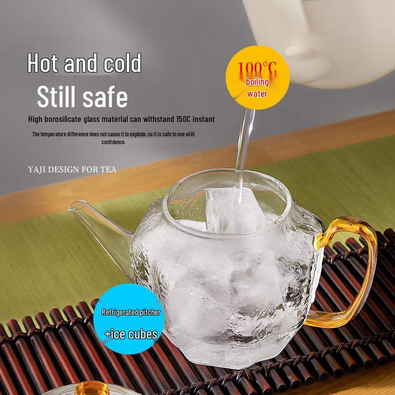 Yaji Heat-Resistant Glass Teapot Collection