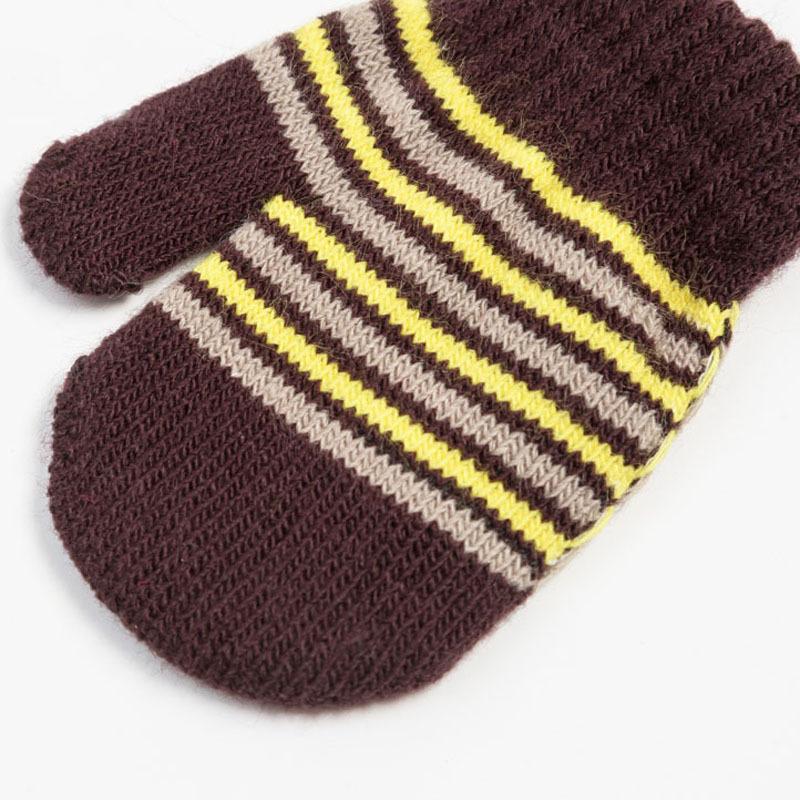 Kids Winter Warm Thicken Gloves Girls Boys Children Cute Mittens Imitation Full Finger Gloves For 1-5Y
