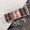 Winter Starry Sky Autumn Leopard Stickers Nail Foil Tortoiseshell Amber