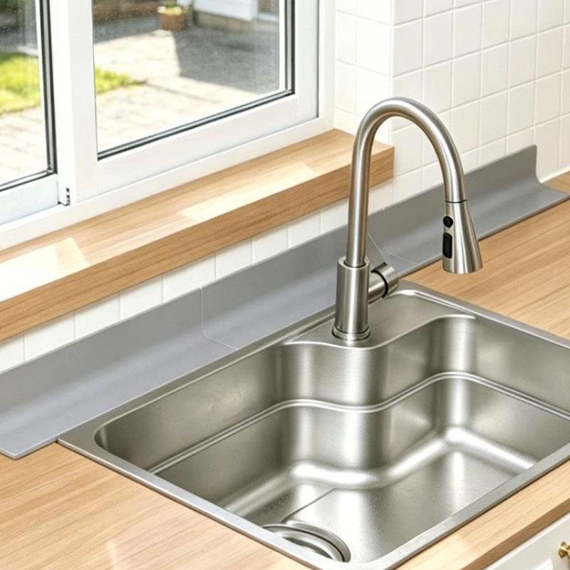 Silicone Kitchenware Drying Mat Anti-slip Heat Resistant Stovetop Gap Drainer Pad for Counter Utensil Storage