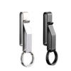 Clip pour clés large en acier inoxydable pour boucle de ceinture