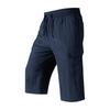 Shorts Men's Summer Casual Cropped Trousers Ice Silk Thin Outdoor Work Shorts Large Size Quick-drying Medium Trousers