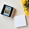 Uxcell 8pcs Mini Picture Frames, 2.4 X 3.6 Inch Rectangular Film Photo Frame, Small Tant Film Photo Frame Holder for Tabletop Picture Display, Black