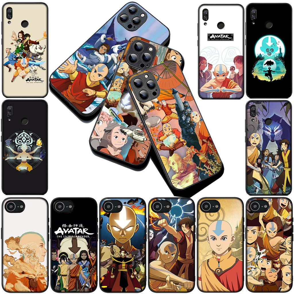Aang Avatar The Last Airbender Phone Cover Case for Apple iPhone 16 14 15 Plus 11 Pro Max 16E ProMax + 16Plus 15+ 14+ Casing