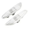 2pcs Side Marker Turn Signal Lights No Bulb for E90 E91 E92 E93 3 Series 2006-2011 (White)