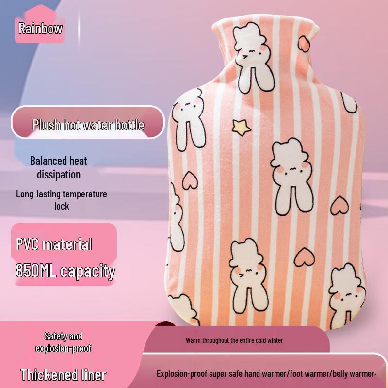 Termofor Tianhong z pluszu do napełniania PVC