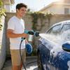 Car Wash Foam Cannon High Pressure Garden Hose Nozzle with Soap Dispenser Foam Sprayer with 8 Adjustable Spray Modes for Car Washing Gentle Gardening