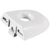 A60X For Nissan Juke Micra Drivers Door Lock Cover With Key Hole 806441KK0D White