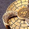 Fingertip Gyro Roulette Dice dla Dungeons and Dragons, DND Spinner Metal Dice, Dragon Compass Dice Set na prezenty