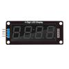 TM1637 LED-Anzeigeröhrenmodul 4 Ziffern 7-Segment-Anzeige Uhr Doppelpunktmodul für Arduino Rot Grün Blau Gelb Weiß