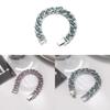 Korean Style Starry Sky Alloy Couple Bracelet With Geometric Design For Travel Gift