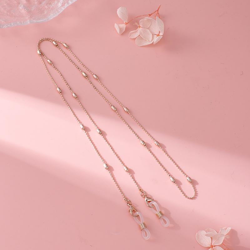 

Новая цепочка для очков, женская модная металлическая цепочка, подвесная шея, солнцезащитные очки, маска, подвесная цепочка, ювелирные изделия высокого качества.