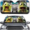 Purple Eyelash Front Sun Shade Windshield for Car Cute Windshield Sunshade Foldable UV Ray Reflector Front Window Sun Shade Visor Shield Cover,Keeps