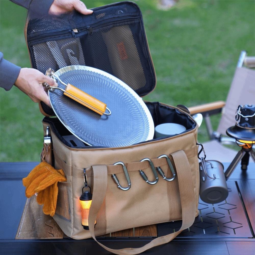 Waterproof Outdoor Storage Box Large Capacity Camping Storage Box Picnic Organizer Bag  Travel