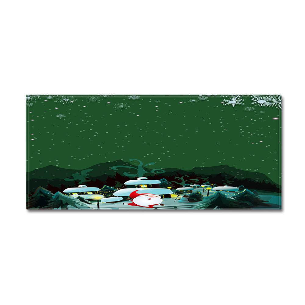Christmas Kitchen Sand Carpet Doormat Long Floor Mat