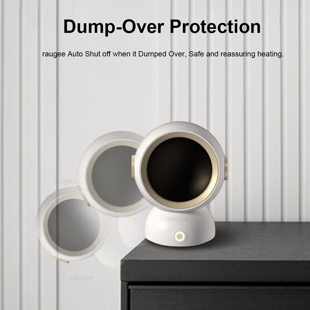 Xiaomi Portable Hot Air Blower Desktop Mutes Fast Heating Fans for Home Bedroom Office Electric Heater with Thermostat Space Heater