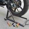 Motorcycle Rear Stand 2pcs Heavy Duty Motorcycle Stand Attachment Swingarm Spool Lift Stand Motorcycle Paddock Stand Hooks