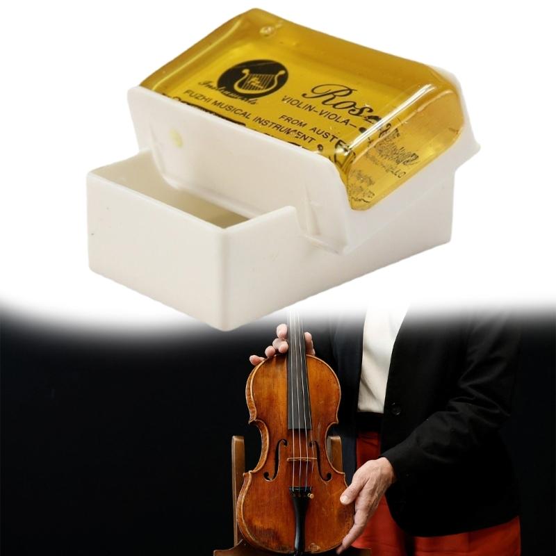 Violin Rosin Natural Rosin Replacement Low Dust Universals Rosin for Bows String Music Instrument Accessories Enduring