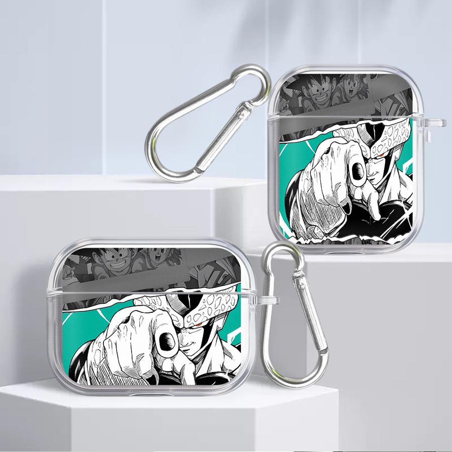 Hülle Für Airpods 3 Pro2 1 4 Pro 2 Pro3 Klare Kopfhörerhüllen Abdeckung Drachenball Cartoon