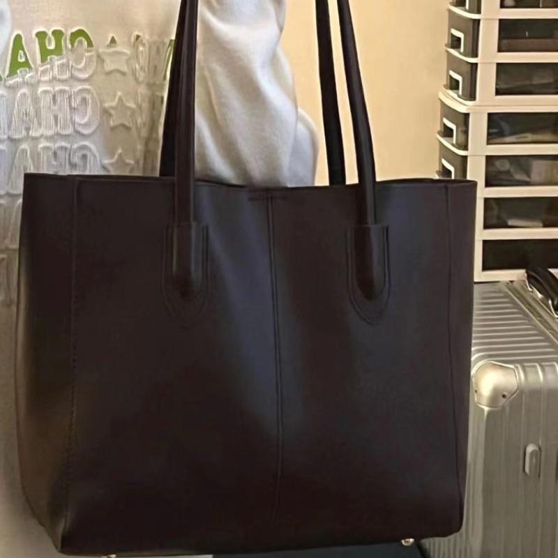 Retro Tote Bag Women's Fashion Korean Commuter Bag Versatile Large Capacity Shoulder Big Bag