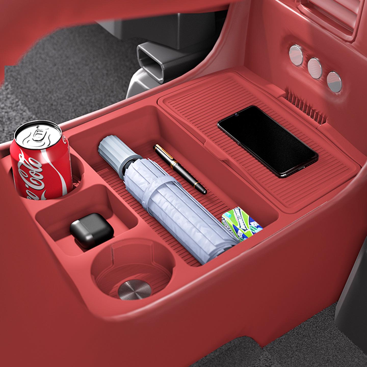 2024 Zhiji R7 Center Console Armrest Box Organizer