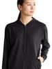 Danskin UV Active Size L Sweatshirt, Moisture-Wicking, Quick-Drying, Antibacterial, Odor-Resistant, Protection, All-Day Hoodie, Women's, Black,