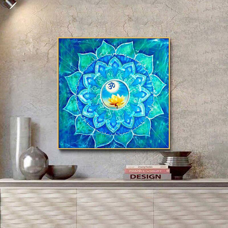 5D DIY Diamond Painting Flower Mandala Flower Cross Stitch Diamond výšivka