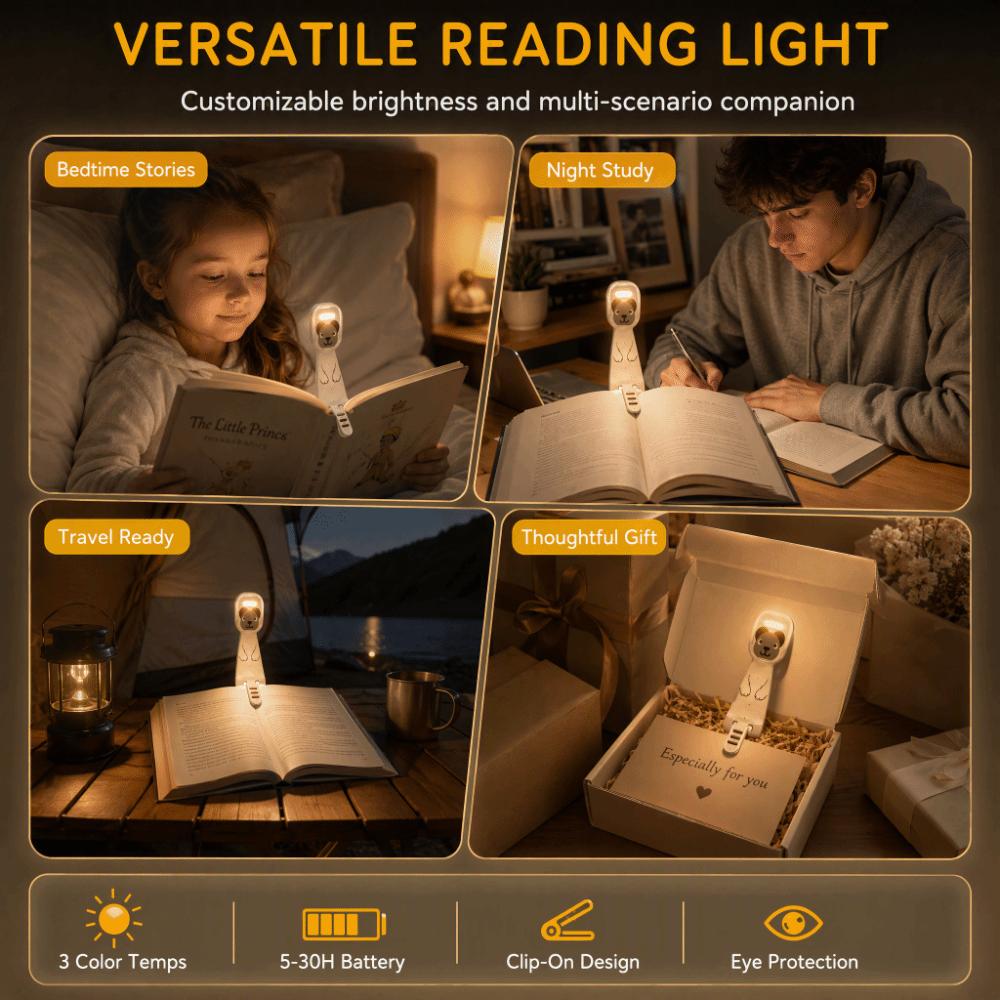 Ultra-Thin LED Bookmark Night Lamp Eye-Protective Mini Lamp Bookmark Reading Lamp Reading