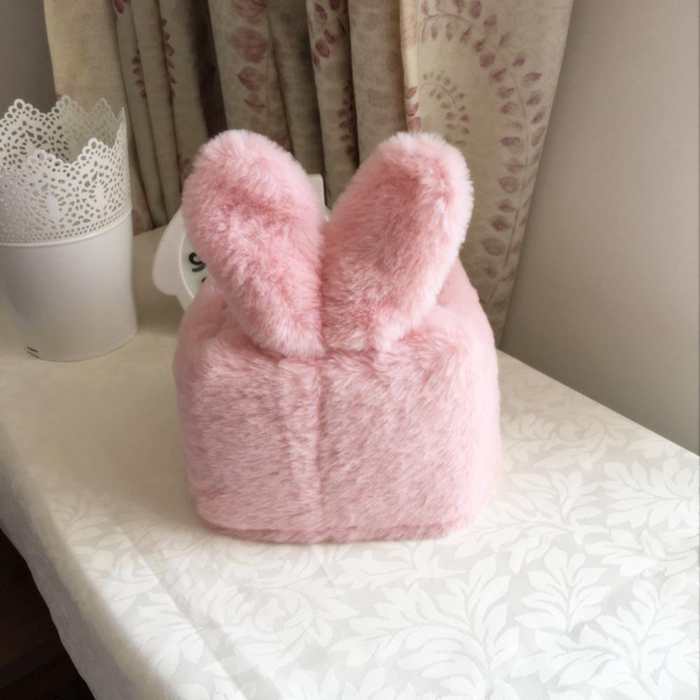 Car Napkin Paper Container Tissues Storage Box Napkin Case Tissue Cover Cartoon Napkin Holder