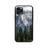 Black tpu case for iphone 5 5s se 2020 6 6s 7 8 plus x 10 XR XS 11 12 mini pro MAX back cover Winter Snow Mountain Scene