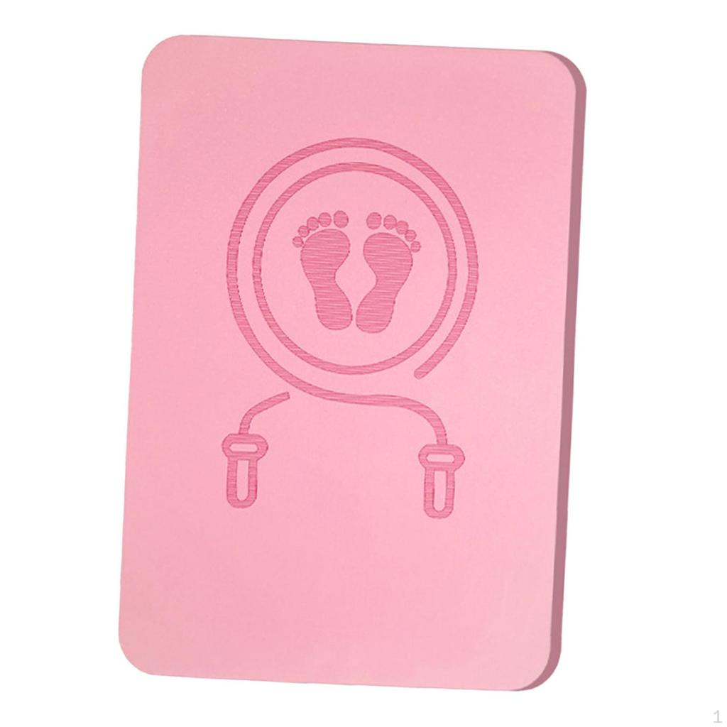 Springseilmatte Indoor Slow Jogging Fitness 2cm Dick Home Gym Sport Doppelseitig Rutschfest