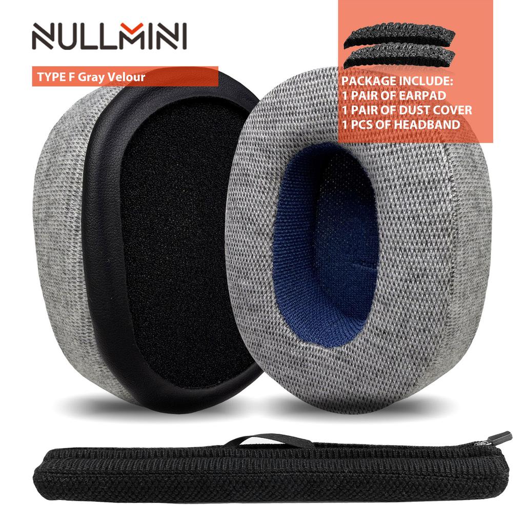 Nullmini Earpads Suitable for COWIN SE7 SE7-PRO Headphones Replacement Cushion Sleeve Earmuffs Headband
