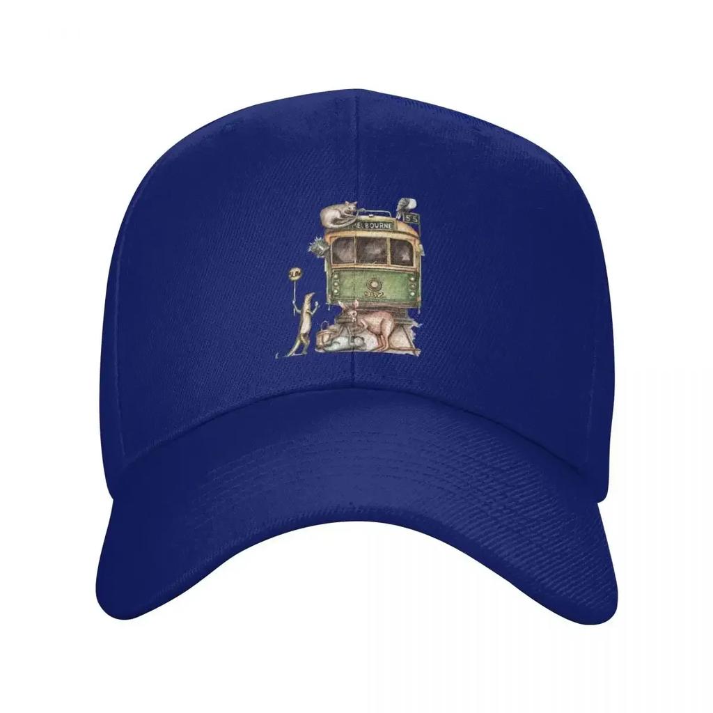Melbourne Spårvagn Basebollkeps Gentlemanhatt Streetwear Herrhattar Damhattar