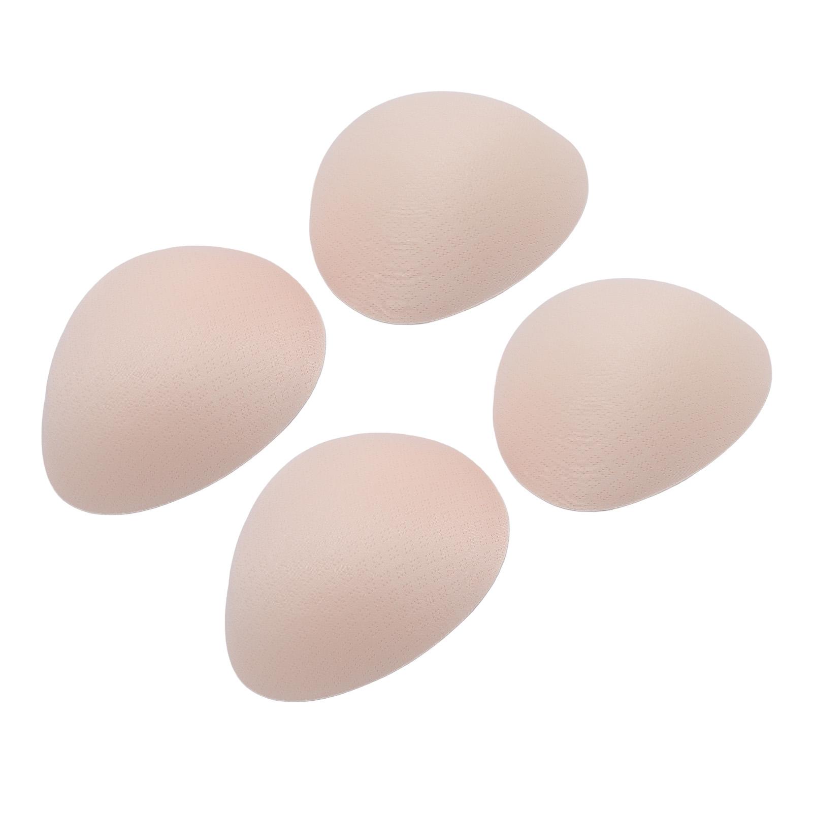 

2 пары вкладышей для бюстгальтера с подкладкой треугольной формы, бесшовные толстые вкладыши для купальников бикини 6 см