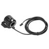 Speed Control 3 Wires Thumb Throttle On 22.5mm Handle for Electric Bike Scooter(Right)