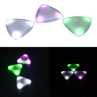 Guitar Picks Thumb Picks Electric Guitar Parts LED Ukulele Pick Electric Guitar Pick Music Gift Guitar Bass Plectrums