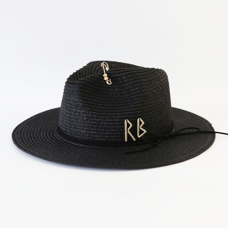 Freedom Outdoors Women's Khaki 2025 New Summer Sun Hats Fashion Girl Straw Hat Beach Hat Casual Grass Jazz Top Panama Hat Bone Visor Cap 56-59Cm