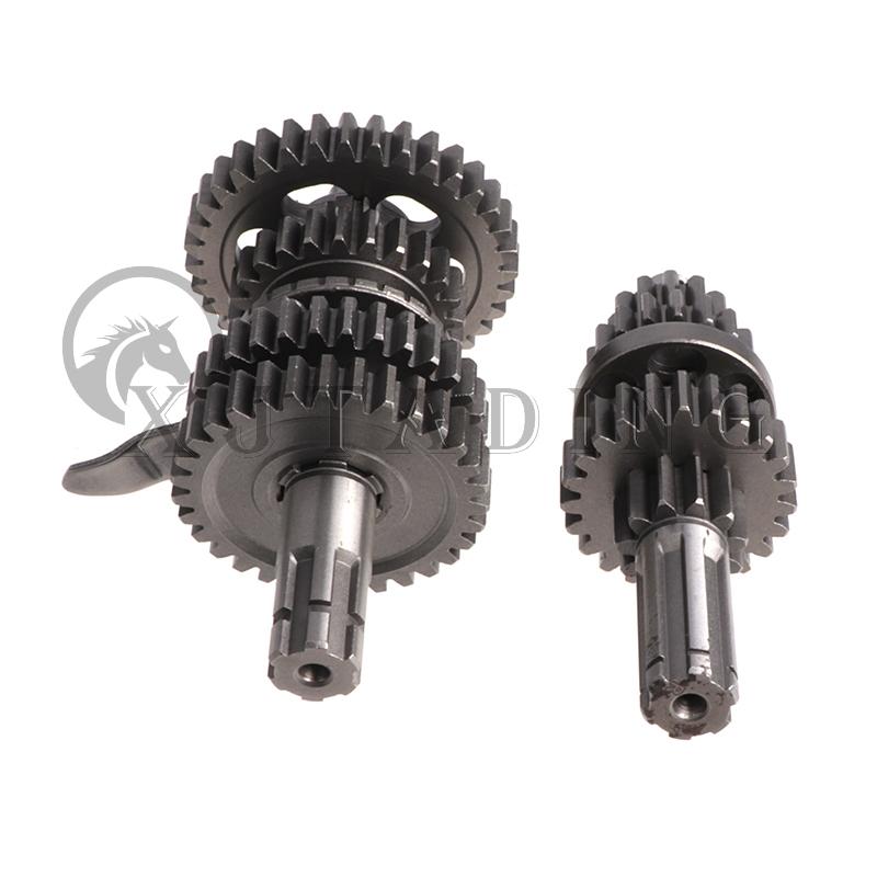 3+1 Tranmission Main Counter Shaft with Reverse (3 forward + 1 reverse gear) for 50cc-110cc Engine ATV Quad Bike Accessories