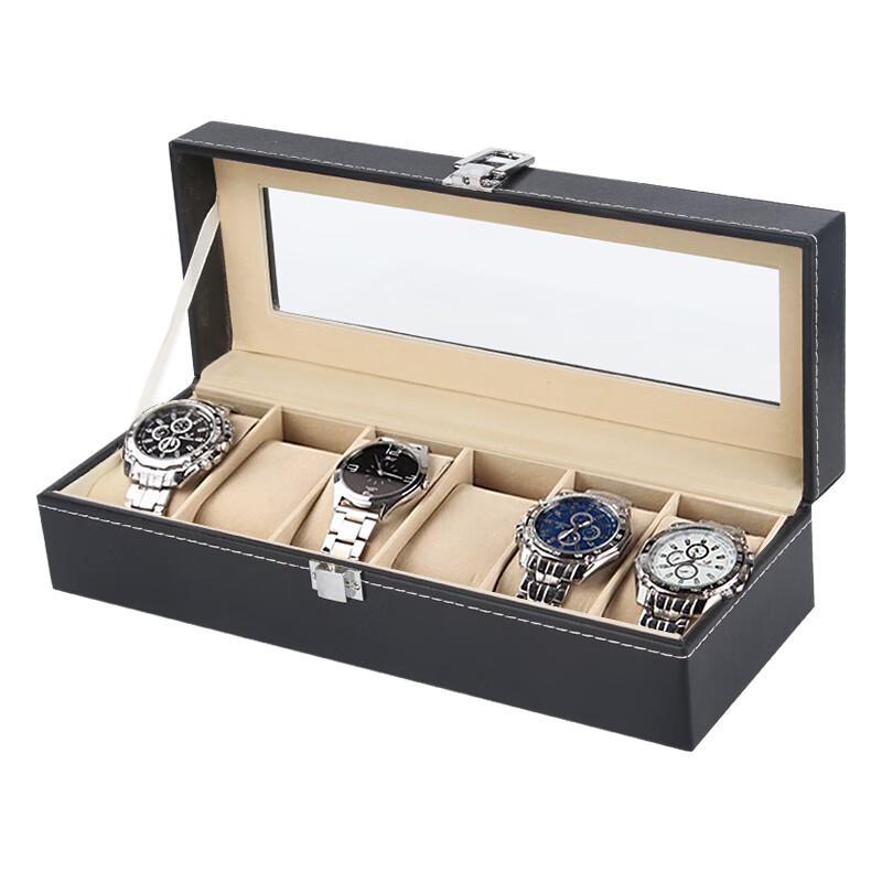 TaTanice 6-Slot Watch Storage Box
