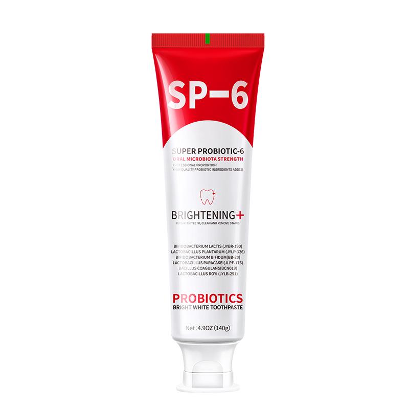 

SP-6 Probiotic Toothpaste 140g - English Version: Stain Removal & Oral Cleaning