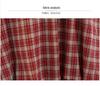 2025 Autumn/Winter High Waist Slimming Plaid Skirt - Mid-Length Japanese Style