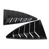 1 Paar Zijraam Louver Ventilatiekap Sierlijst voor   86CelsiusScion FR S     13-18 Zwart