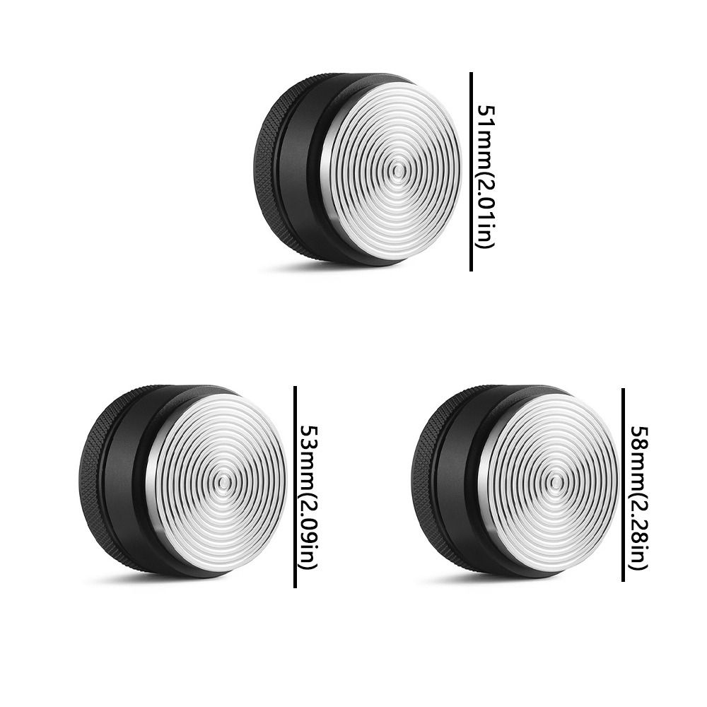 Slotted Coffee Distributor Threaded Bottom Adjustable Leveler Espresso Tamper  Espresso Tools